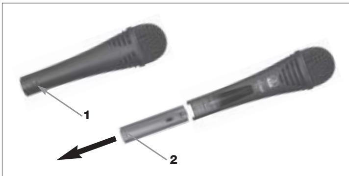 AKG D 3800 - Collegamento - 3