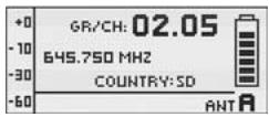 AKG DMS 700 - UTILITY Menu STATUS - 2