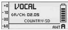AKG DMS 700 - UTILITY Menu STATUS - 4