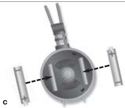 AKG HEARO DIGITAL - Charging Batteries inside the Headphones - 3