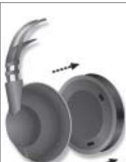 AKG HEARO DIGITAL - Charging Batteries inside the Headphones - 2