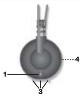 AKG HEARO DIGITAL - Bedieningselementen 2.3.1 Hoofdtelefoon - 1