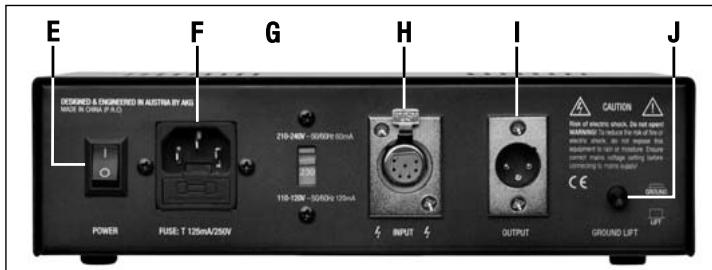 AKG PERCEPTION 820 TUBE - Face avant - 2