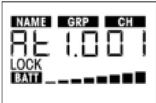 AKG PT 4000 - Menus d'affichage et de configuration 4.1.1 mode LOCK - 2