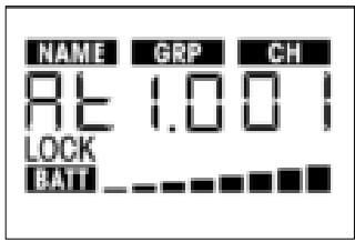 AKG PT 4000 - Powering Up in LOCK Mode Refer to fig. 1. - 1