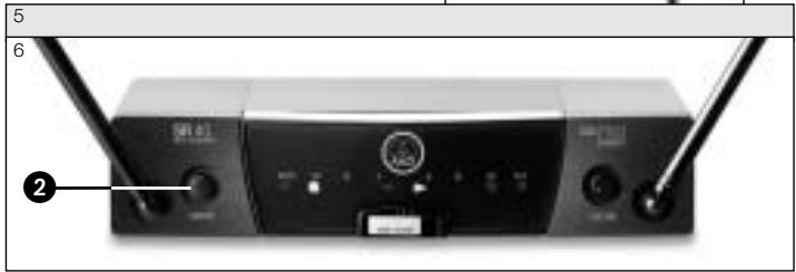 AKG SR 40 FLEXX - Puesta en servicios - 3