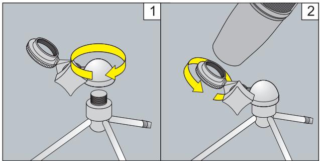 AKG PERCEPTION 120 USB - Installation - 1