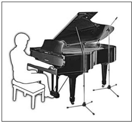 AKG SC 414 XL II - Piano à queue : - 1
