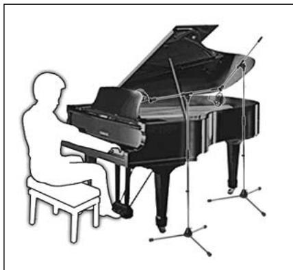 AKG SC 414 XL II - Piano de cola: - 1