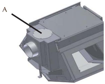 WANDERS DIAMANT - Mounting the rear connection of the external air supply. - 1