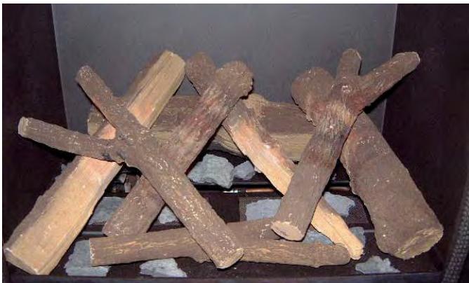 WANDERS NORMA FREE - Plaatsen van de keramische houtset (al-leen bij aardgas) - 4