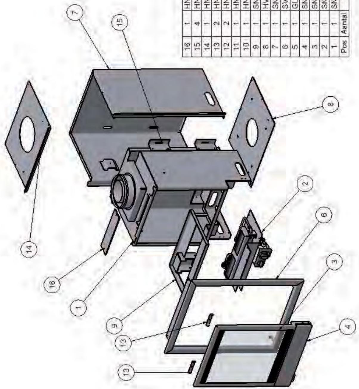 WANDERS NORMA FREE - Technische tekeningen / Technical drawings Dessins techniques / Technische Zeichnungen - 12