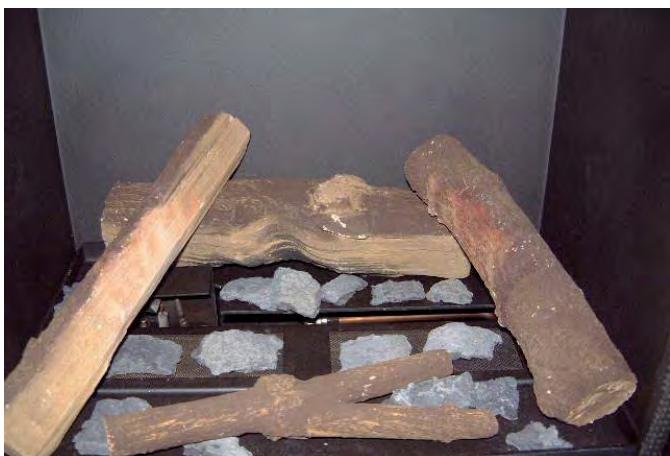 WANDERS NORMA WALL - Placing the ceramic lumber set (only for natural gas) - 2