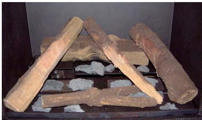 WANDERS NORMA WALL - Plaatsen van de keramische houtset (al-leen bij aardgas) - 3