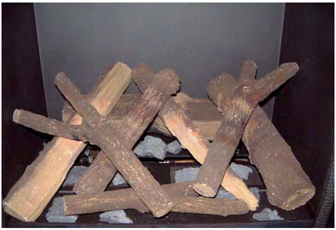 WANDERS NORMA WALL - Plaatsen van de keramische houtset (al-leen bij aardgas) - 4