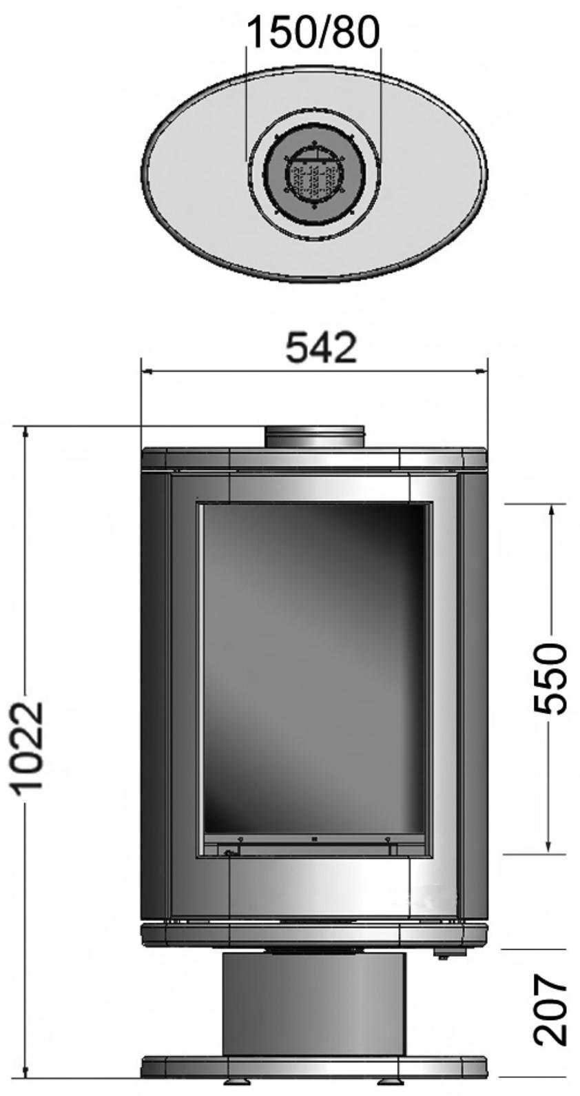 WANDERS SOLEA GAS - Technische tekeningen / Technical drawings   Dessins techniques / Technische Zeignungen - 1