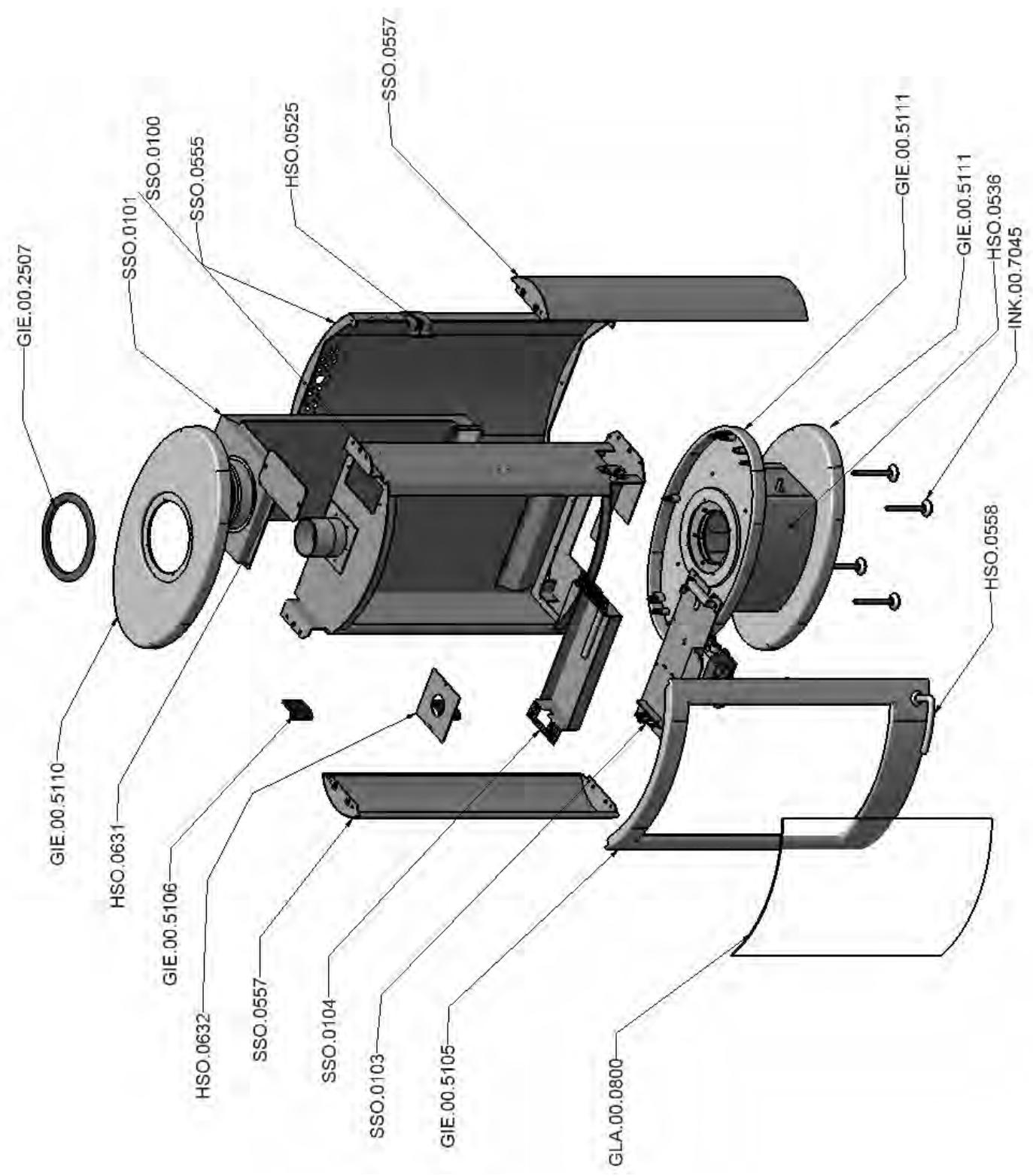 WANDERS SOLEA GAS - Technische tekeningen / Technical drawings   Dessins techniques / Technische Zeignungen - 3