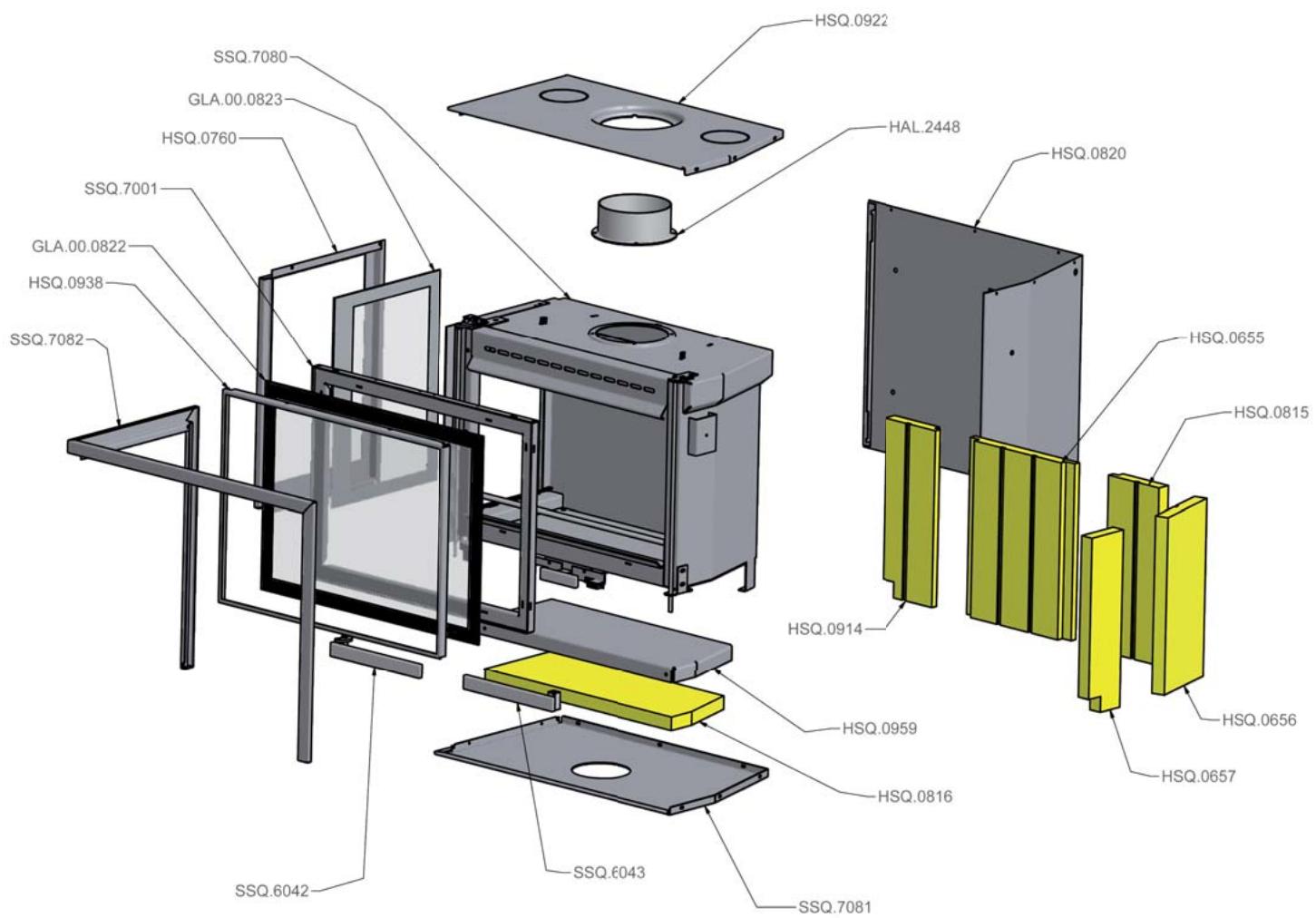 WANDERS SQUARE 75 - Technische tekeningen / Technical drawings Dessins techniques / Technische Zeichnungen - 36