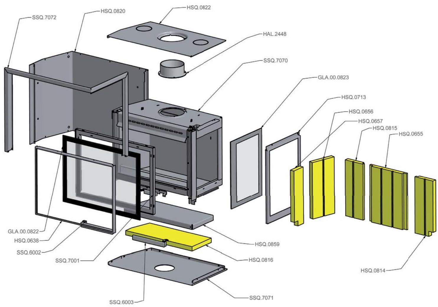 WANDERS SQUARE 75 - Technische tekeningen / Technical drawings Dessins techniques / Technische Zeichnungen - 34