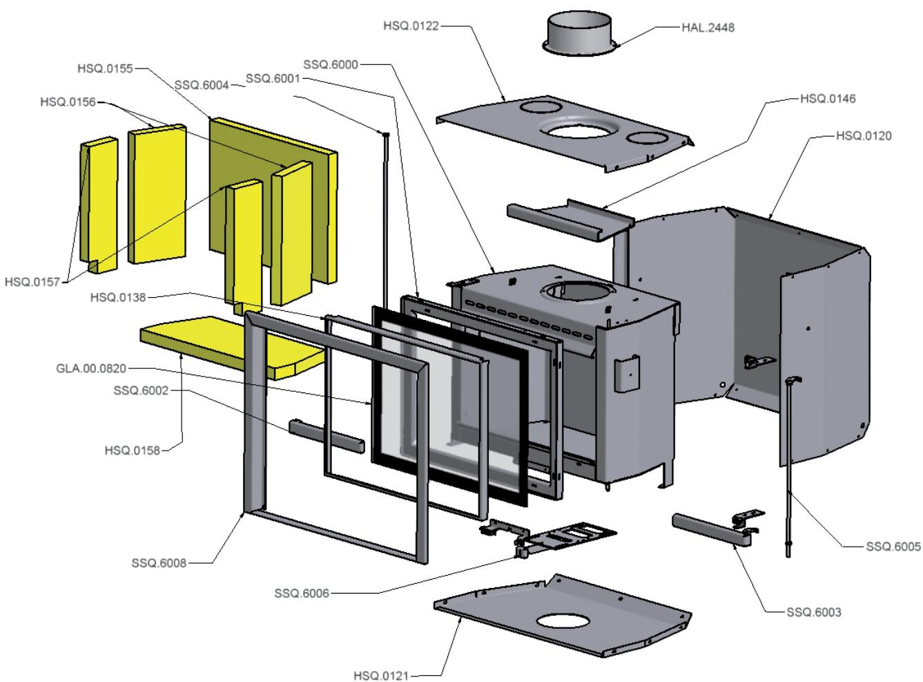 WANDERS SQUARE 75 - Technische tekeningen / Technical drawings Dessins techniques / Technische Zeichnungen - 5