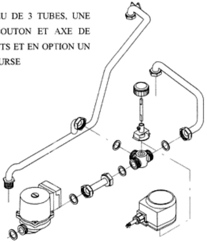 AR THERM KIT V3V - KIT VANNE 3 VOIES MANUELLE OU MOTORISEE - 1
