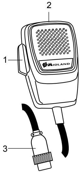 MIDLAND ALAN 121 - Mikrofon - 1
