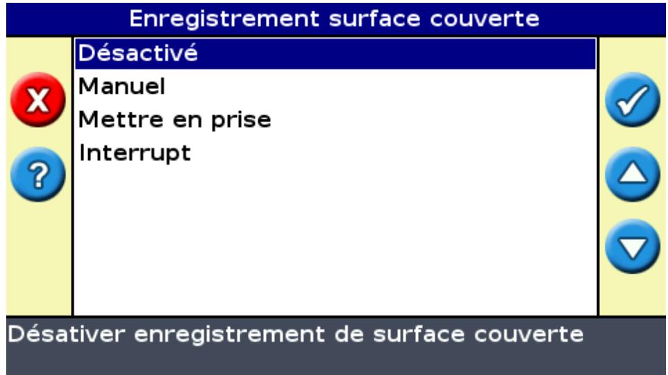 TRIMBLE EZ GUIDE 250 - Activation du commutateur sur la barre de guidage - 2