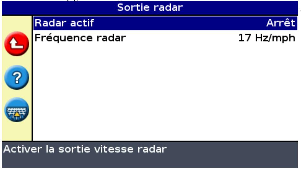 TRIMBLE EZ GUIDE 250 - Configuration de la barre de guidage - 1