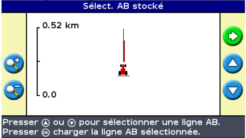 TRIMBLE EZ GUIDE 250 - Étape 2 : sélection ou création de l'événement - 1
