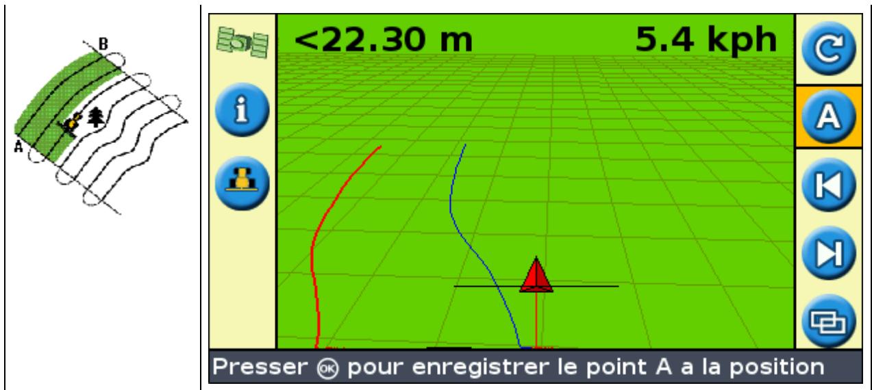 TRIMBLE EZ GUIDE 250 - Courbe adaptive - 1