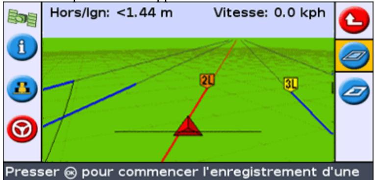 TRIMBLE EZ GUIDE 250 - Cartographier des caractéristiques de zone - 1