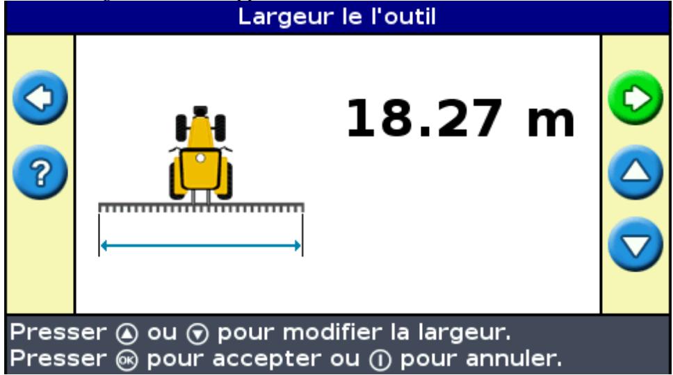 TRIMBLE EZ GUIDE 250 - Étape 1: configurer l'outil - 1