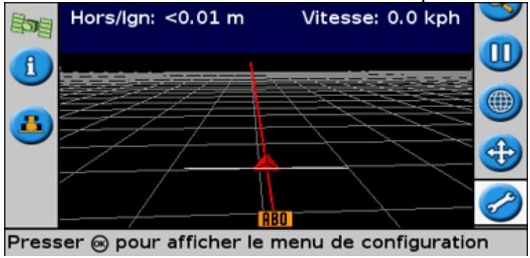 TRIMBLE EZ GUIDE 250 - Mode nuit - 1