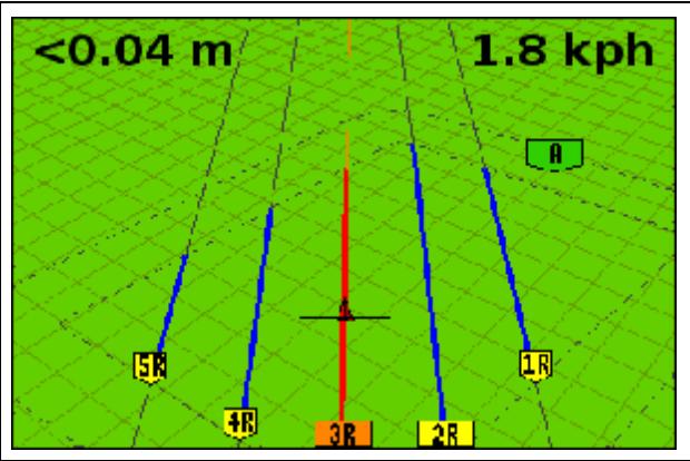 TRIMBLE EZ GUIDE 250 - Réélection d'une tournière - 2