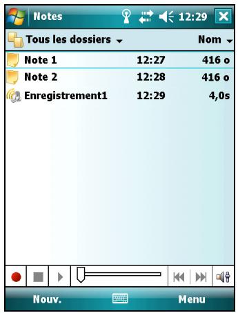TRIMBLE JUNO SC - Effectuer un enregistrement - 1