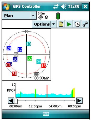 TRIMBLE JUNO SD - Planification d'une session de collecte de données - 1