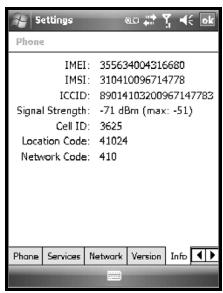 TRIMBLE NOMAD 900 - Personnaliser votre téléphone - 2