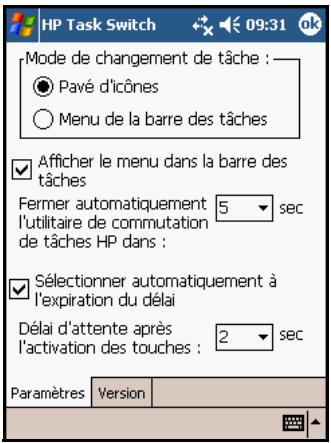 COMPAQ IPAQ RZ1700 - Utilisation de HP task switch - 1