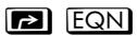 COMPAQ 33S - Exemple : calcul d'une équation - 1