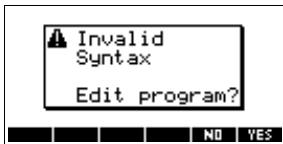 COMPAQ 39G PLUS - Mettre au point un programme - 1