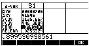 COMPAQ 40GS - Calculer des statistiques - 2