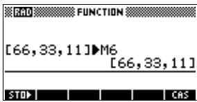 COMPAQ 40GS - Création d'une matrice dans HOME - 2