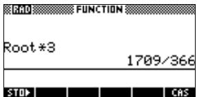 COMPAQ 40GS - Analyse interactive avec l'aplet function - 1