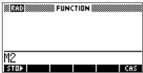COMPAQ 40GS - Le menu VARS - 2
