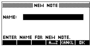 COMPAQ 40GS - Écrire une note dans le bloc-notes - 2
