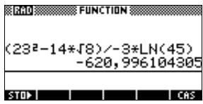 COMPAQ 40GS - Saisir une expression - 2