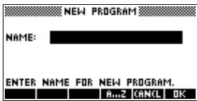 COMPAQ 40GS - Création d'un programme - 1