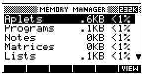 COMPAQ 40GS - Le gestionnaire de mémoire - 1