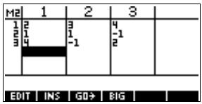 COMPAQ 40GS - Résolution de systèmes d'équations linéaires - 5
