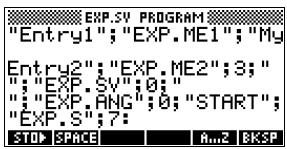 COMPAQ 40GS - Enregistrer l'aplet - 5